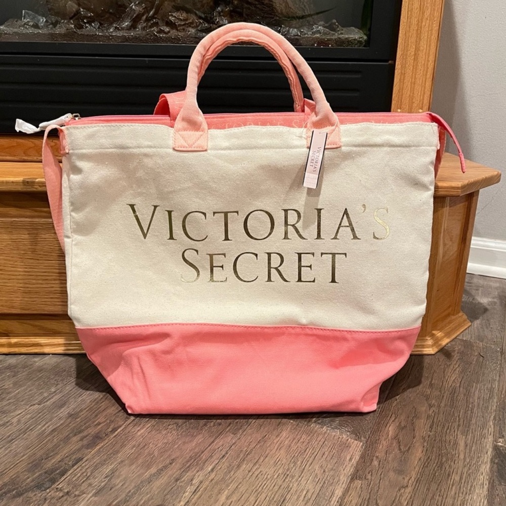 Victoria Secret Cooler 2 totes! Brand new with tags! 2 pieces! Camping, beach!!